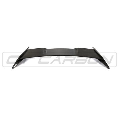BMW 1 Series F40 2019+ Carbon Fibre (Carbon Fiber) Roof Spoiler / Rear Wing / Rear Spoiler - CT Design Prepreg Carbon Tailgate Roof Wing, Performance Aero Upgrade for F40 Hatchback (fits 118i 120i 128ti M135i)