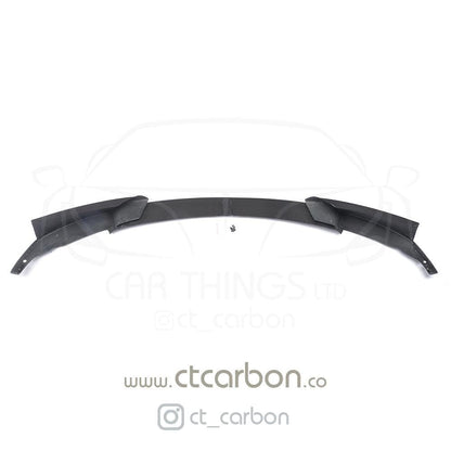 BMW 3 Series F30 F31 M Sport Front Lip Splitter Spoiler - Real Carbon Fibre (Carbon Fiber) M Performance MP Style Front Bumper Chin Lip 2011-2019 Saloon/Sedan & Touring/Estate