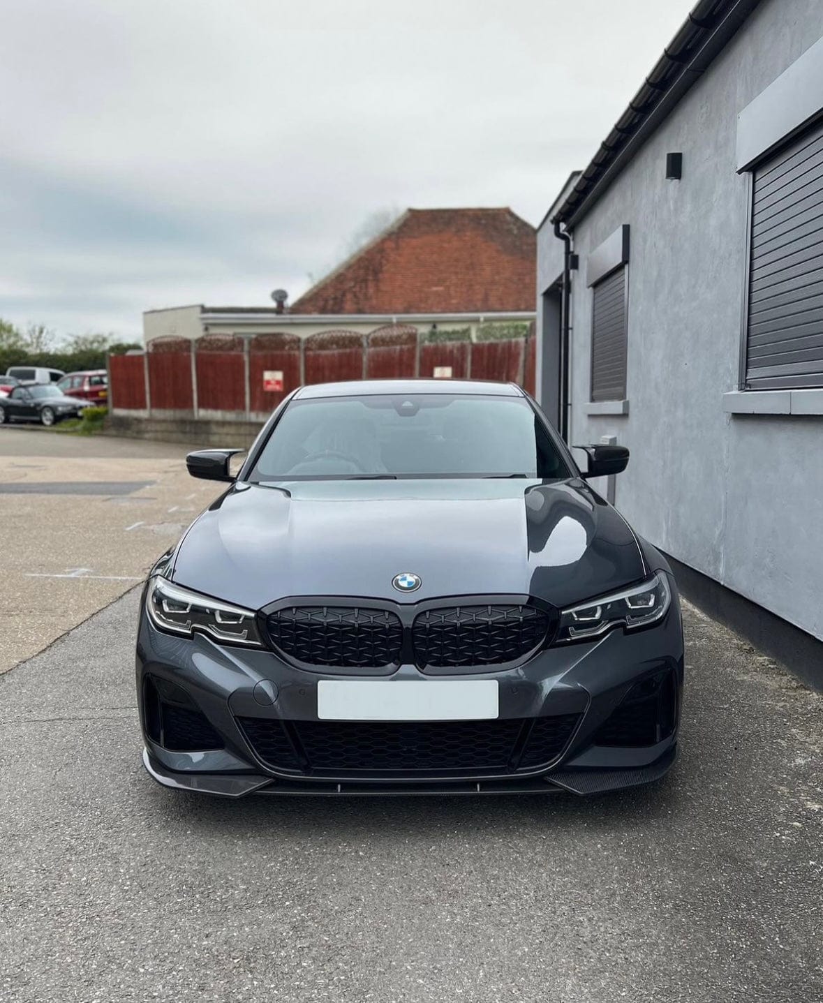 BMW 3 Series G20/G21 M Sport Carbon Fibre Front Lip Splitter Spoiler – CT Style Performance Bumper Lip Aero Upgrade | Aftermarket OEM+ Carbon Fiber Front Spoiler for Saloon/Sedan & Touring