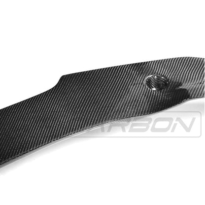 BMW X6 F16 M Sport 2013-2018 Carbon Fibre (Fiber) Front Lip Splitter – M Performance/MP Style Front Spoiler, Bumper Lip, Chin Spoiler Aero Valance Extension Upgrade