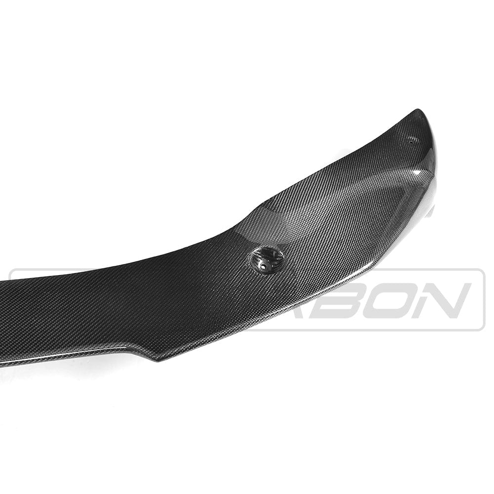 BMW X6 F16 M Sport 2013-2018 Carbon Fibre (Fiber) Front Lip Splitter – M Performance/MP Style Front Spoiler, Bumper Lip, Chin Spoiler Aero Valance Extension Upgrade