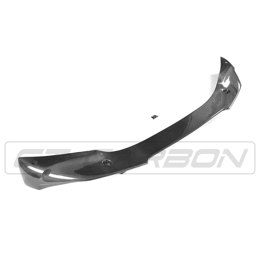 BMW X6 F16 M Sport 2013-2018 Carbon Fibre (Fiber) Front Lip Splitter – M Performance/MP Style Front Spoiler, Bumper Lip, Chin Spoiler Aero Valance Extension Upgrade