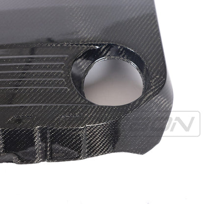 CT Carbon S55 Engine Cover for BMW F80 F82 F83 F87 M2 Competition M2C M3 M4 – Carbon Fibre Engine Shroud/Beauty Cover/Top Cover – F8X Under Bonnet Engine Bay Motor Cover Upgrade (2014-2021)
