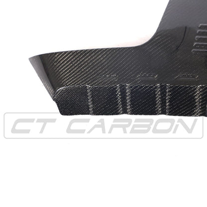 BMW M2 Competition/M3/M4 S55 Carbon Fiber/Fibre Engine Cover | F87 F80 F82 F83 (2014-2021) | Gloss 2x2 Twill Engine Bay Cover/Shroud | Under-Hood/Under-Bonnet Trim | F8X | CT Carbon