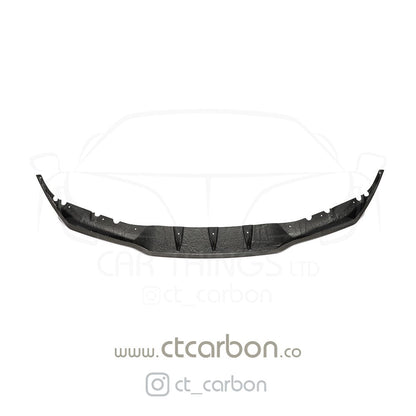 BMW F90 M5 / M5 Competition (M5C) Pre-LCI Carbon Fibre Front Lip Splitter Spoiler – RK Style by CT Carbon – Fits 2016–2020 | Front Bumper Lower Lip, Chin Spoiler, Valance Extension