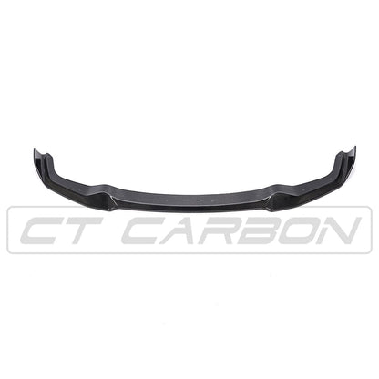 CT Carbon BMW M2 F87 Carbon Fibre/Fiber Front Lip Splitter Spoiler 2016-2018 - CS/CSL/Competition Style Aero Front Bumper Lip | Carbon Front Apron Upgrade