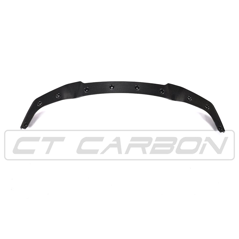 CT Carbon BMW M2 F87 Carbon Fibre/Fiber Front Lip Splitter Spoiler 2016-2018 - CS/CSL/Competition Style Aero Front Bumper Lip | Carbon Front Apron Upgrade