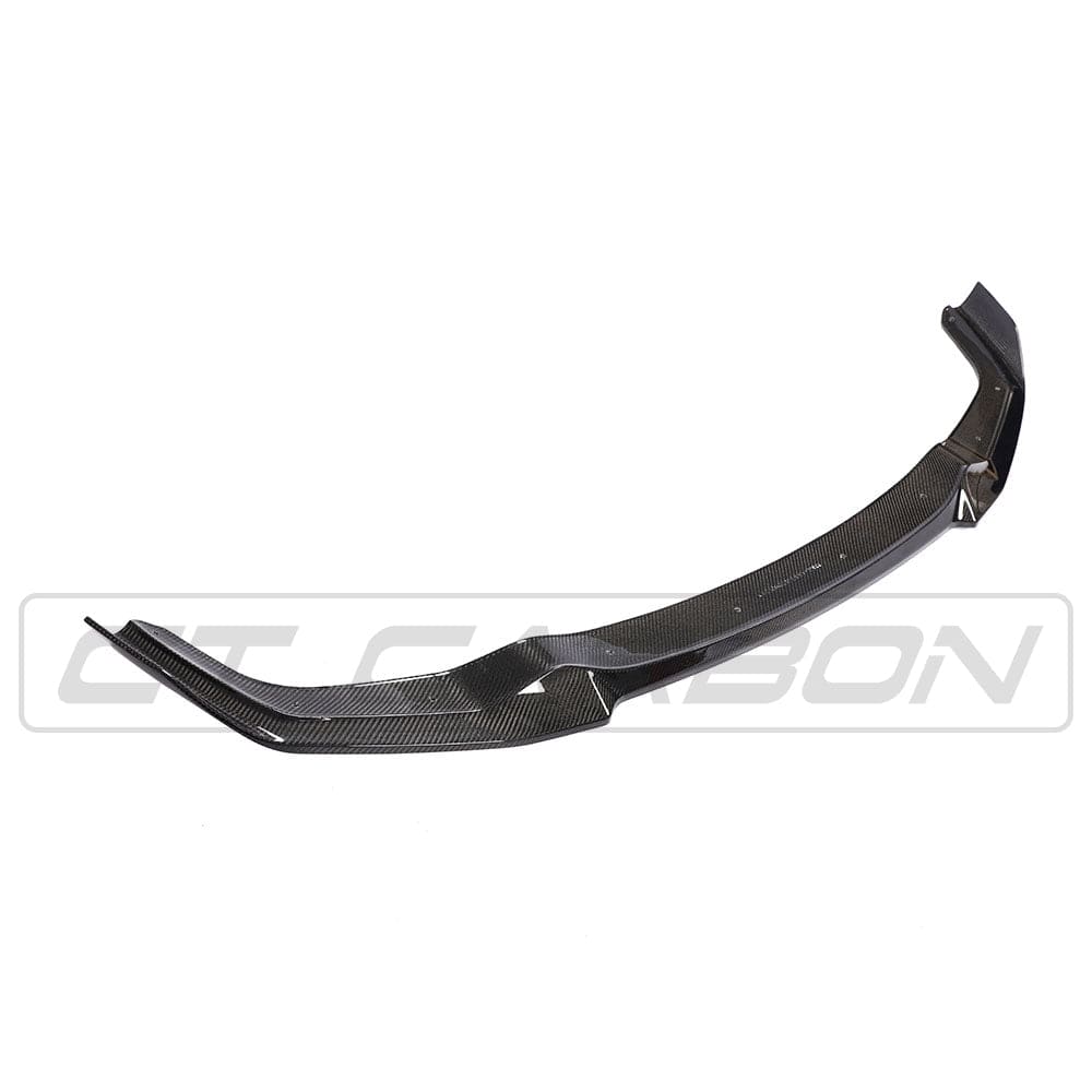 CT Carbon BMW M2 F87 Carbon Fibre/Fiber Front Lip Splitter Spoiler 2016-2018 - CS/CSL/Competition Style Aero Front Bumper Lip | Carbon Front Apron Upgrade