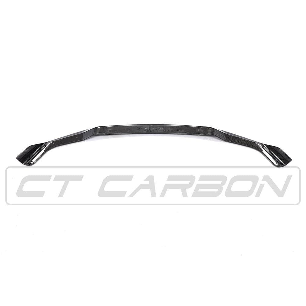 CT Carbon BMW M2 F87 Carbon Fibre/Fiber Front Lip Splitter Spoiler 2016-2018 - CS/CSL/Competition Style Aero Front Bumper Lip | Carbon Front Apron Upgrade