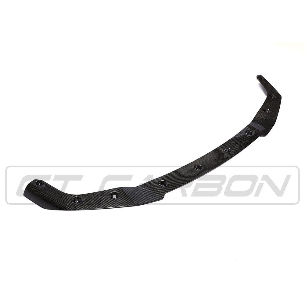 CT Carbon BMW M2 F87 Carbon Fibre/Fiber Front Lip Splitter Spoiler 2016-2018 - CS/CSL/Competition Style Aero Front Bumper Lip | Carbon Front Apron Upgrade
