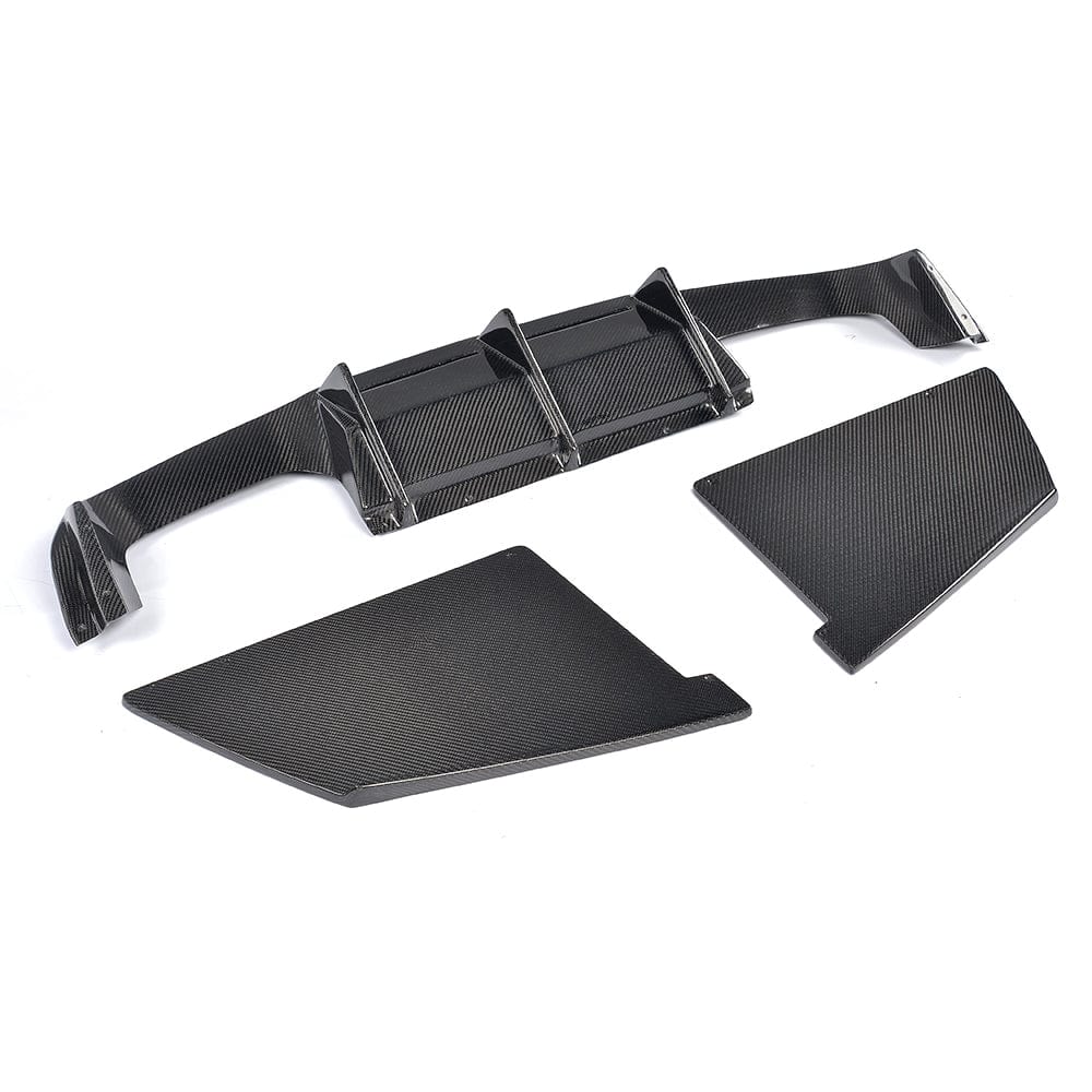 CT Carbon MT/MTC Style Rear Diffuser Valance for BMW M2/M2C F87 (2016-2021) Carbon Fibre Rear Bumper Insert | Fits OG & Competition (M2C) | M Performance Style Alternative Rear Lower Bumper Trim | Rear Splitter