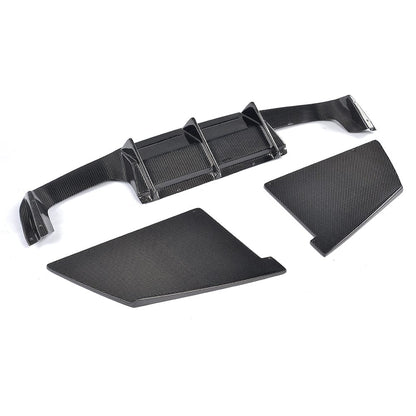 CT Carbon MT/MTC Style Rear Diffuser Valance for BMW M2/M2C F87 (2016-2021) Carbon Fibre Rear Bumper Insert | Fits OG & Competition (M2C) | M Performance Style Alternative Rear Lower Bumper Trim | Rear Splitter