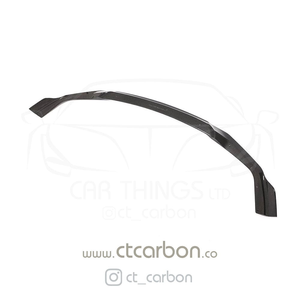 BMW M2 Competition F87 CS Style Carbon Fibre Front Lip Splitter | M2C/M2 Comp Front Spoiler, Bumper Lip, Aero Lower Lip | 2018+ Performance Carbon Front Splitter Upgrade