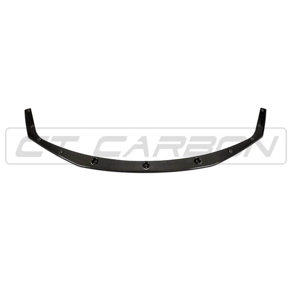 BMW M2 Competition F87 Carbon Fibre Front Splitter Lip Spoiler - M Performance MP Style Bumper Lip | M2C OEM+ Carbon Front Lower Valance (2018-2021) CT Carbon UK