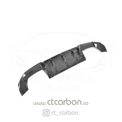 BMW M2 Competition F87 Complete Carbon Fiber/Fibre Body Kit – CS/Club Sport Style Aero Pack, M Performance Style – Front Splitter, Side Skirts, Diffuser, Spoiler – 2018-2021 (CT Carbon)