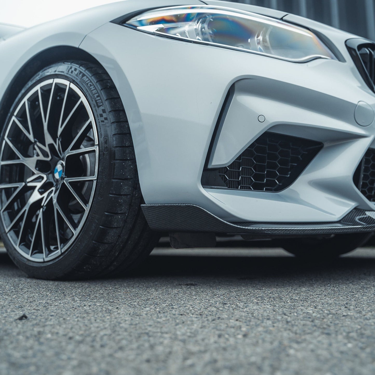 BMW M2 Competition F87 (2018+) Full Carbon Fibre/Fiber Body Kit – Complete Aero Kit: Front Splitter, Side Skirts, Rear Diffuser, Spoiler – CS/CSL