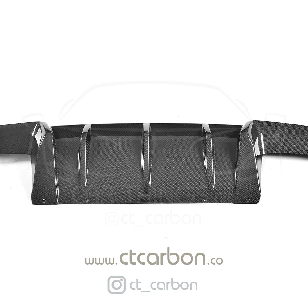 BMW M2 Competition F87 Carbon Fibre Body Kit – M Performance/MP Style Aero Pack by CT Carbon | Full Kit: Front Splitter/Lip, Side Skirts, Rear Diffuser, Boot/Trunk Spoiler – Real Carbon Fiber – Fits 2018+ M2C (S55) – OEM+ Exterior Upgrade