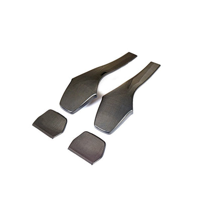 BMW M2/M2 Competition F87, M3 F80, M4 F82/F83 Dry Carbon Fibre | Carbon Fiber Front Seat Back Covers – Backrest Panels & Seat Shell Overlays, High Gloss OEM-Fit Interior Trim (2014–2021) CT Carbon