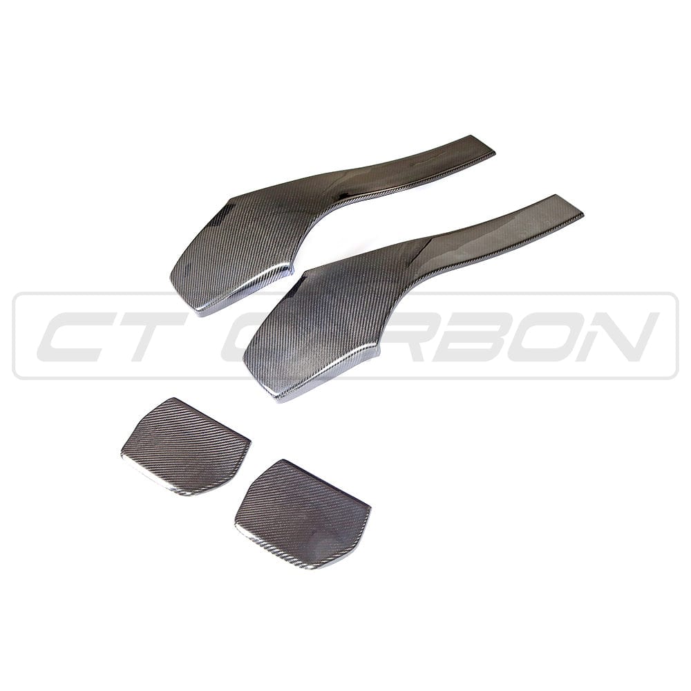 BMW M2/M2 Competition F87, M3 F80, M4 F82/F83 Dry Carbon Fibre | Carbon Fiber Front Seat Back Covers – Backrest Panels & Seat Shell Overlays, High Gloss OEM-Fit Interior Trim (2014–2021) CT Carbon