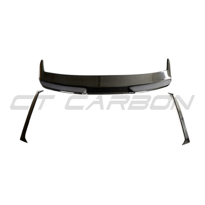 BMW M3 Touring G81 Rear Lip Spoiler / Tailgate Boot Wing (2021+) – Dry Pre-Preg Carbon Fiber/Fibre with Window Trim Add-On | Estate/Wagon Rear Blade | OEM+ Fitment | CT Design