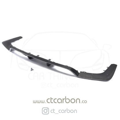 BMW M3/M4 F80 F82 F83 Carbon Fibre Rear Diffuser 3D Design - CT Carbon Rear Valance, Bumper Insert, Rear Splitter/Lip for F8x 2014-2020 saloon/coupe/convertible
