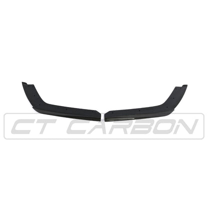 BMW M3 M4 F80 F82 F83 2014-2020 Carbon Fibre Rear Bumper Corner Spats / Splitters / Extensions (Canards, Valance End Caps) – M Performance Style Gloss Carbon Trims (Pair) – Fits M3 F80, M4 F82 Coupe & F83 Convertible