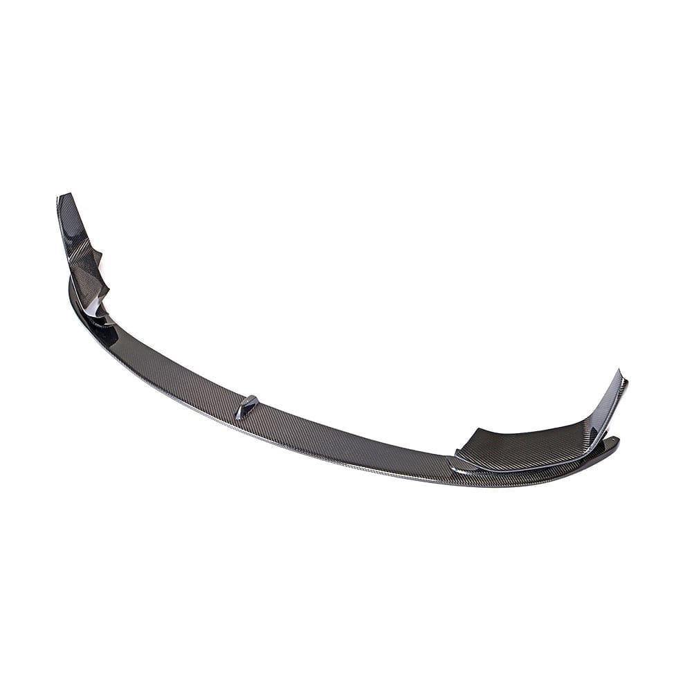 CT Carbon BMW M3/M4 F80 F82 F83 2014-2020 Carbon Fibre Front Lip Splitter (3-Piece) - M Performance/MP Style Chin Spoiler Front Bumper Lip Aero Kit - Fits M3 Saloon & M4 Coupe/Convertible