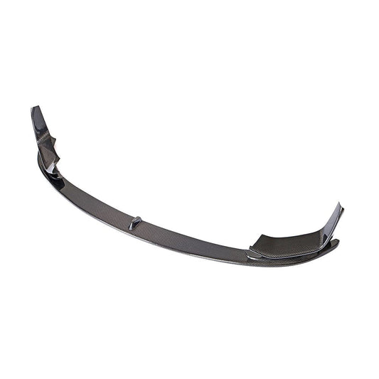 CT Carbon BMW M3/M4 F80 F82 F83 2014-2020 Carbon Fibre Front Lip Splitter (3-Piece) - M Performance/MP Style Chin Spoiler Front Bumper Lip Aero Kit - Fits M3 Saloon & M4 Coupe/Convertible