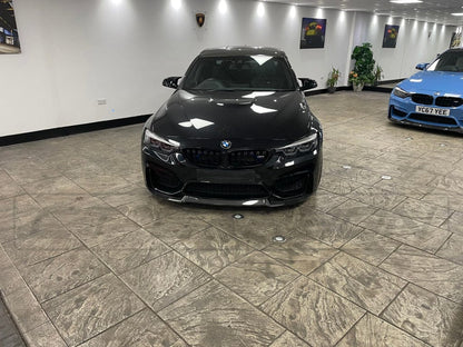 BMW M3 M4 F80 F82 F83 CS Style Carbon Fibre Front Splitter - Front Lip Spoiler 2014-2020 F8X Bumper Lip / Front Bumper Spoiler (Carbon Fiber)