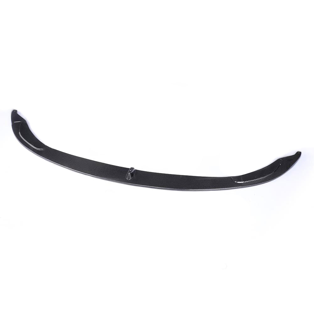 BMW M3/M4 F80 F82 F83 F8X 2014-2020 Carbon Fibre Front Lip Splitter - MP Style M Performance Lower Spoiler Blade (No Canards