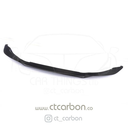 BMW M3/M4 F80 F82 F83 (2014-2020) Carbon Fibre/Carbon Fiber Front Lip Splitter Spoiler - V Style Chin Spoiler, Front Bumper Lip, Lower Splitter, F8X Aero Lip