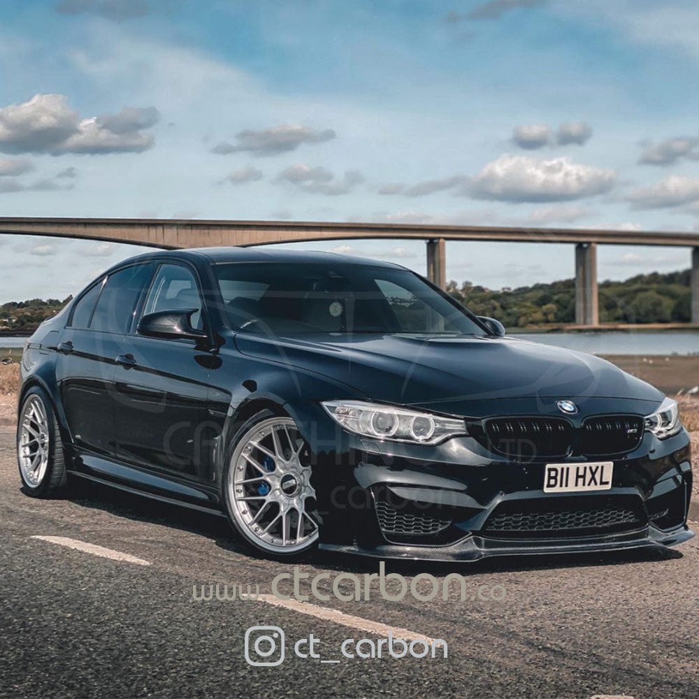 BMW M3/M4 (F80 F82 F83) CARBON FIBRE SPLITTER - V STYLE