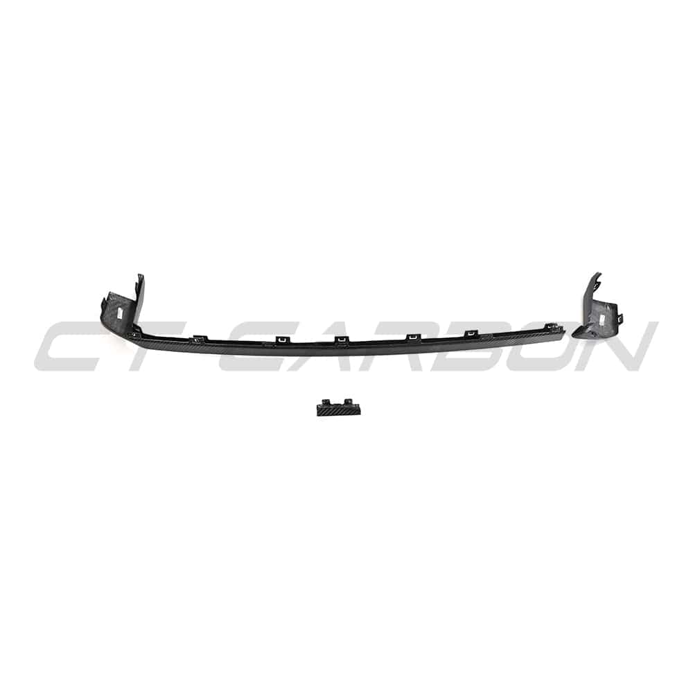 BMW M3/M4 G8X (G80 G81 G82 G83) Carbon Fibre Rear Valance & Diffuser Surround/Frame – CT Carbon Pre-Preg Rear Bumper Lower Trim/Apron Insert Garnish 2021+