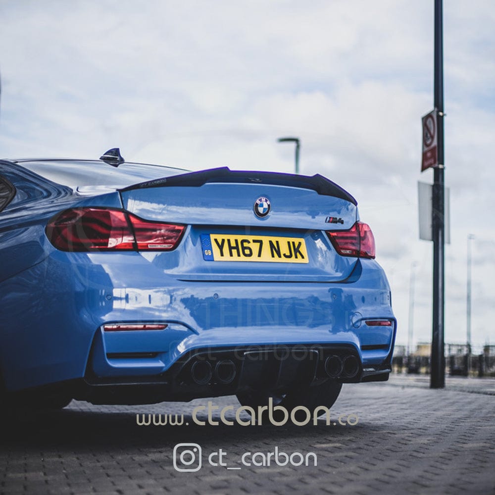 BMW F82 M4 Coupe 2014-2020 Full Carbon Fibre/Fiber Body Kit - V Style/V Weave Gloss Carbon - Complete Aero Kit & Exterior Styling Pack (CT Carbon)