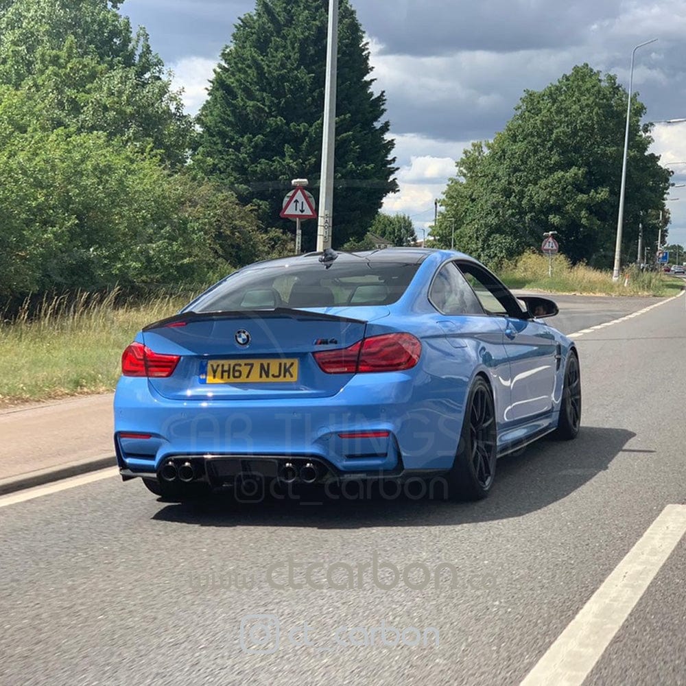 BMW F82 M4 Coupe 2014-2020 Full Carbon Fibre/Fiber Body Kit - V Style/V Weave Gloss Carbon - Complete Aero Kit & Exterior Styling Pack (CT Carbon)