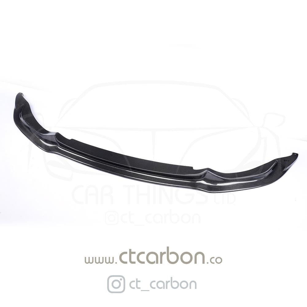 BMW M4 F82/F-82 Coupe 2014-2020 Full Carbon Fibre Body Kit (V Style) – Complete Aero/Styling Pack: Front Splitter, Side Skirt Extensions, Rear Diffuser, Boot/Trunk Lip Spoiler – Gloss Carbon Fiber Exterior Upgrade by CT Carbon