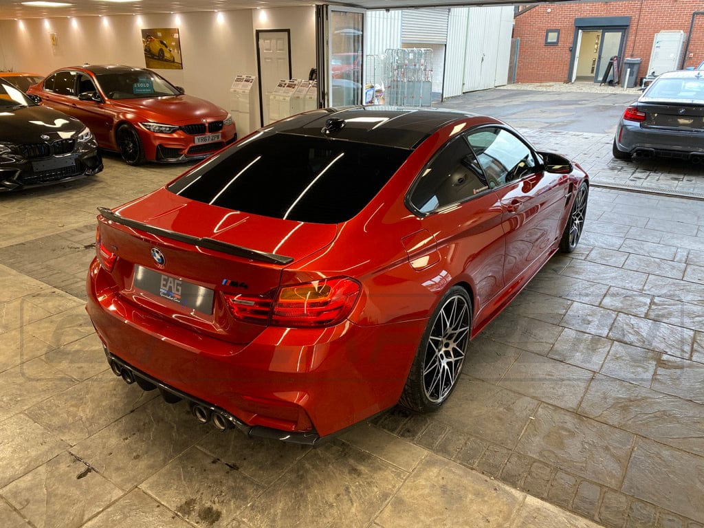 BMW M4 F82 2014–2020 Carbon Fibre (Fiber) Body Kit – CS Style Full Exterior Aero Pack (Front Splitter, Side Skirts, Rear Diffuser, Boot Lip) | CT Carbon