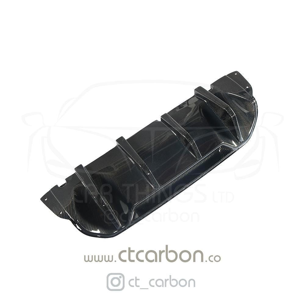 BMW M5 F90 Rear Diffuser/Valance 2017-2024 | Gloss Carbon Fibre | M Pe ...