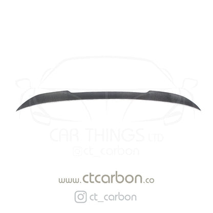 BMW 5 Series G30 & M5 F90 Carbon Fibre (Carbon Fiber) Boot/Trunk Lip Spoiler - CS Club Sport Style Rear Tail Wing - OEM+ Saloon/Sedan