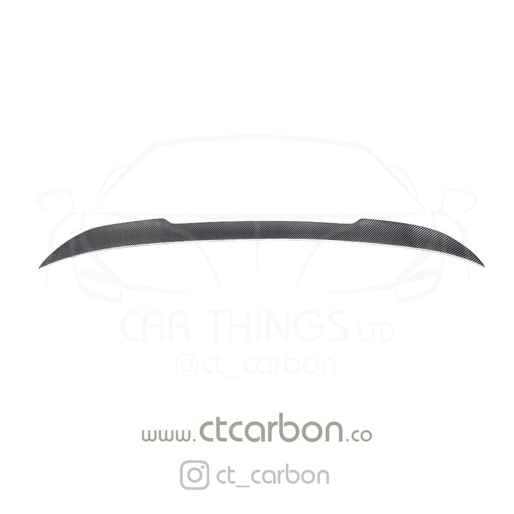 BMW 5 Series G30 Saloon/Sedan & M5 F90 CS Style Carbon Fibre Boot Lip Spoiler – Rear Trunk/Decklid Lip, OEM-Plus Carbon Fiber Tail/Bootlid Spoiler by CT Carbon
