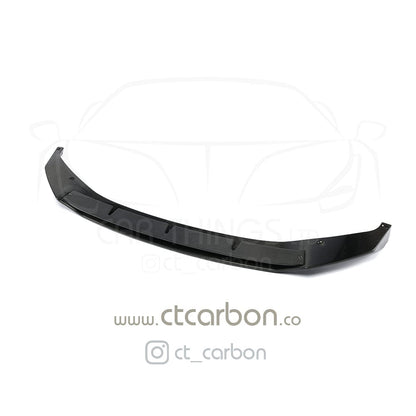 BMW X5 G05 Front Lip Spoiler/Splitter - Gloss Real Carbon Fibre (Carbon Fiber) Chin Spoiler, Bumper Lip, Air Dam, Front