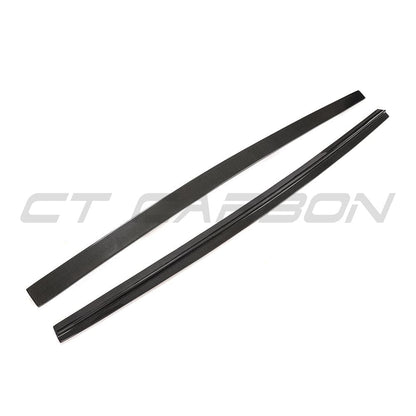 Audi A3 S line & S3 Sportback 8V (2013-2020) Carbon Fibre/Fiber Side Skirts by CT Carbon | Side Skirt Extensions, Side Splitters, Rocker/Sill Extensions & Side Blades for 5-Door Hatchback