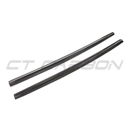Audi A3 S line & S3 Sportback 8V (2013-2020) Carbon Fibre/Fiber Side Skirts by CT Carbon | Side Skirt Extensions, Side Splitters, Rocker/Sill Extensions & Side Blades for 5-Door Hatchback