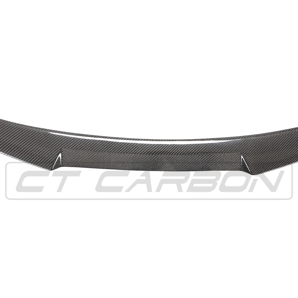 CT Carbon V-Design Rear Boot Lip Spoiler for Audi A5/S5 B9 (2017-2021) – Real Carbon Fibre Trunk/Decklid Wing Coupe & Sportback