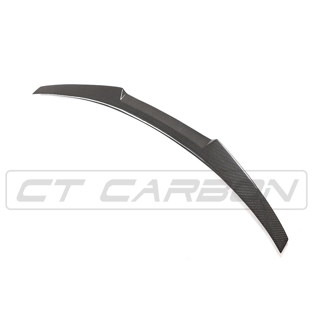 CT Carbon V-Design Rear Boot Lip Spoiler for Audi A5/S5 B9 (2017-2021) – Real Carbon Fibre Trunk/Decklid Wing Coupe & Sportback
