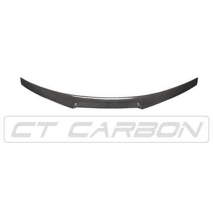 CT Carbon V-Design Rear Boot Lip Spoiler for Audi A5/S5 B9 (2017-2021) – Real Carbon Fibre Trunk/Decklid Wing Coupe & Sportback