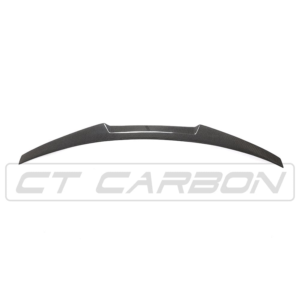 CT Carbon V-Design Rear Boot Lip Spoiler for Audi A5/S5 B9 (2017-2021) – Real Carbon Fibre Trunk/Decklid Wing Coupe & Sportback