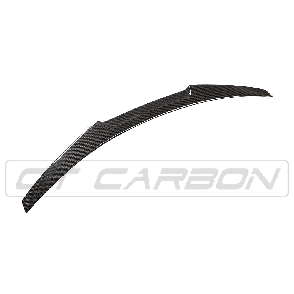 CT Carbon V-Design Rear Boot Lip Spoiler for Audi A5/S5 B9 (2017-2021) – Real Carbon Fibre Trunk/Decklid Wing Coupe & Sportback