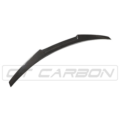 CT Carbon V-Design Rear Boot Lip Spoiler for Audi A5/S5 B9 (2017-2021) – Real Carbon Fibre Trunk/Decklid Wing Coupe & Sportback