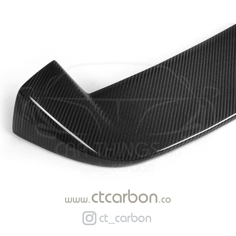BMW 1 Series F20 M Sport Carbon Fibre Boot Lip Spoiler - 3D Style Ducktail Performance Rear Wing for Hatchback (2011-2019) Gloss Tailgate/Bootlid Lip, Fits M135i M140i, Pre-LCI & LCI, CT Carbon